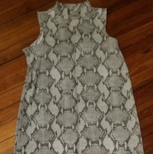Banana Republic Snakeskin dress